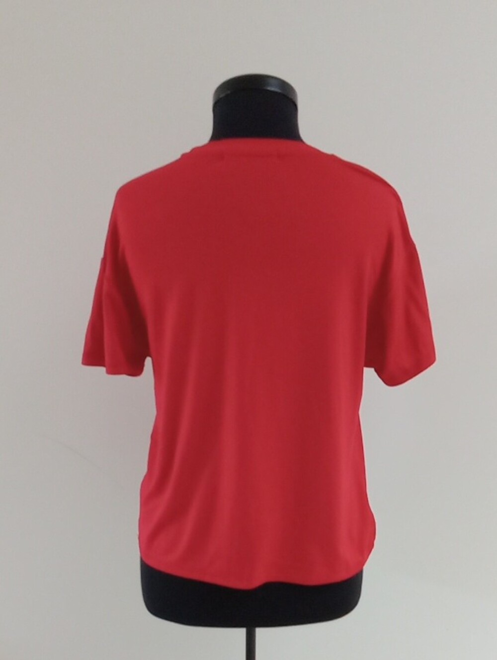 Happy Script Short Sleeve Tee - Red - Picture 4 of 4